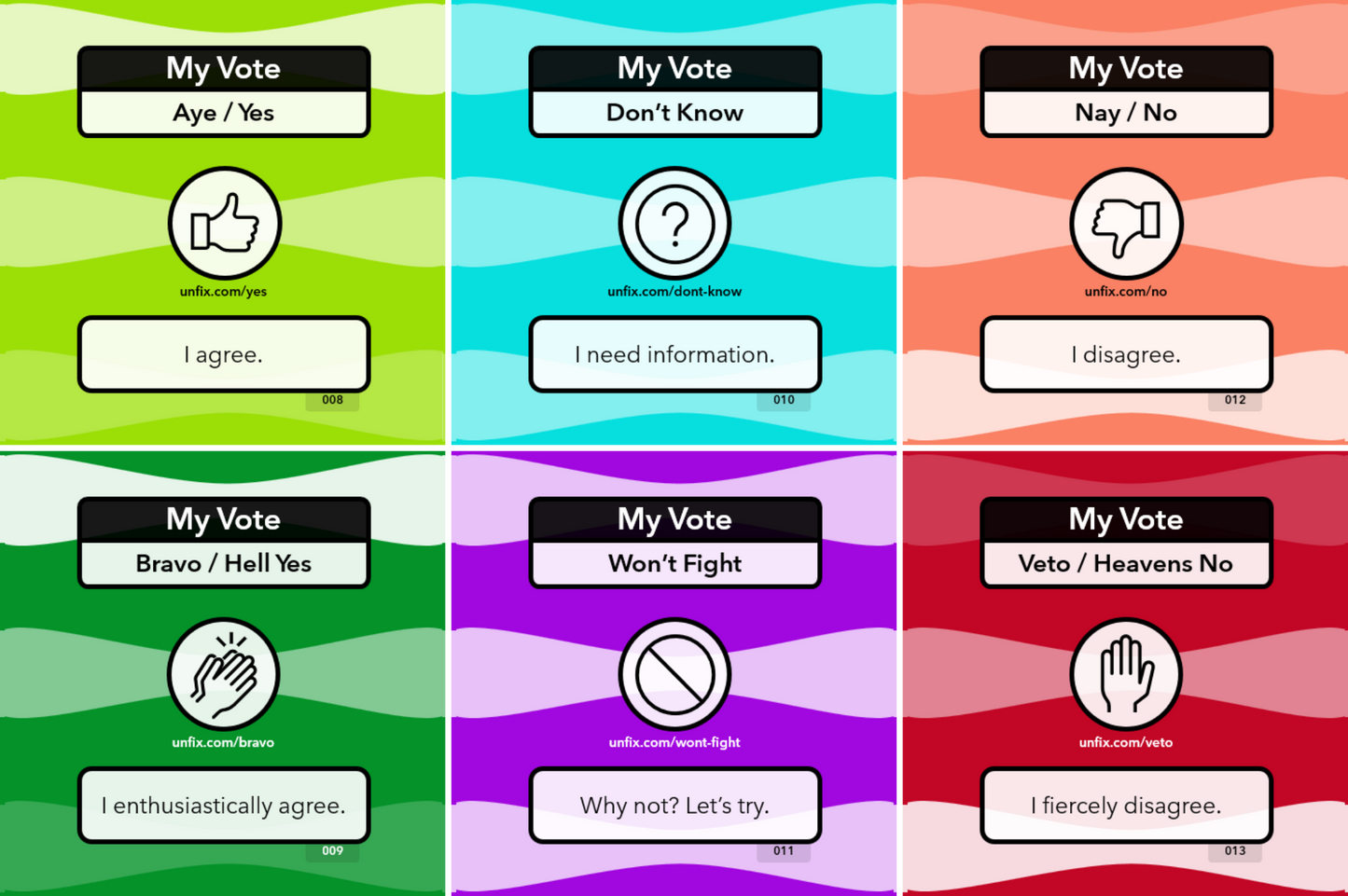 unFIX Cards (Decisions) – unFIXshop