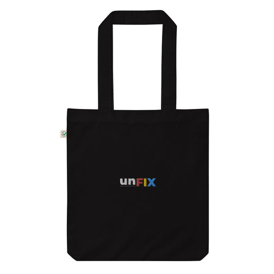 unFIX tote bag (embroidered)